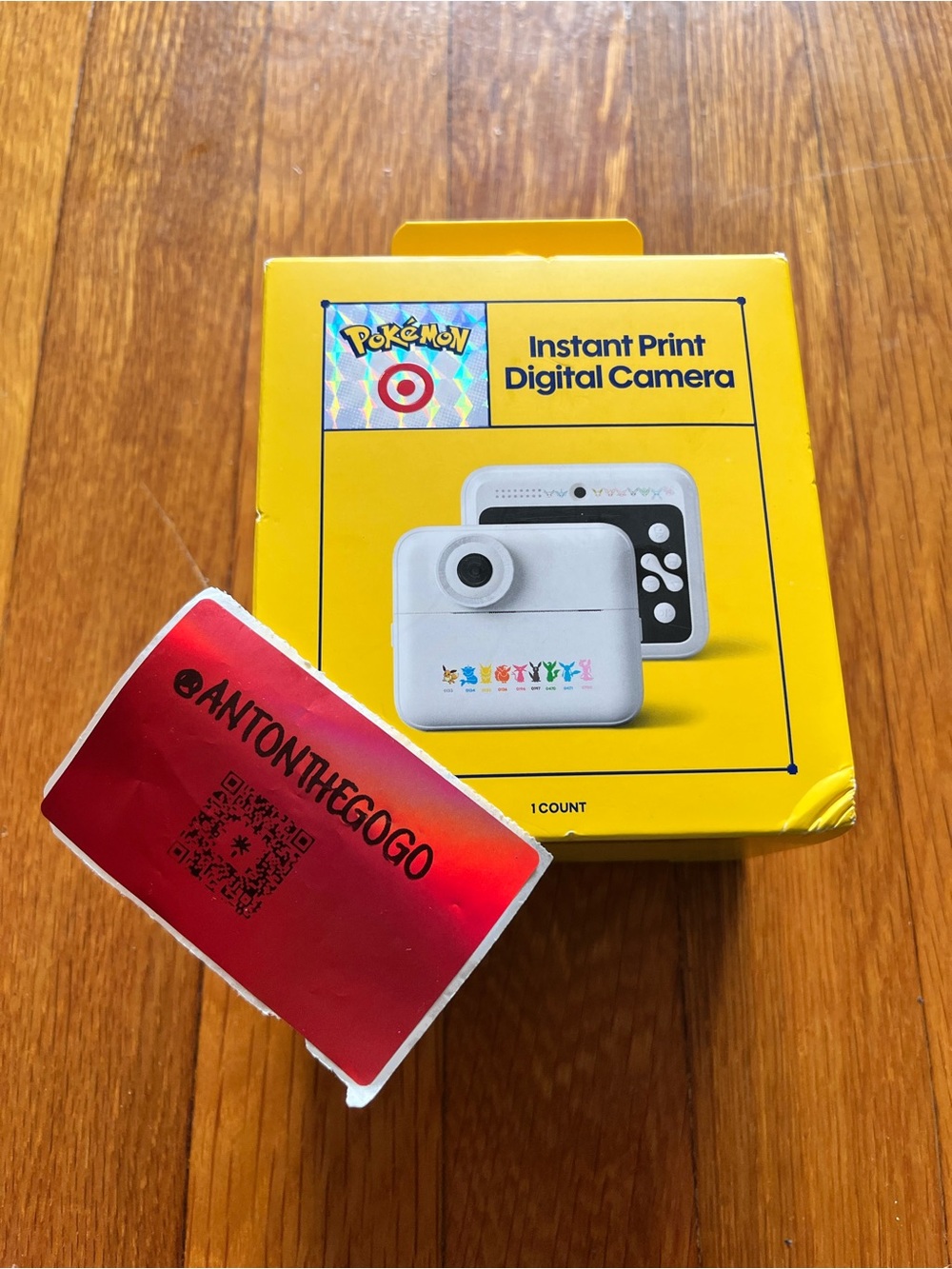 Pokemon x Target Rare Instant Print Digital Camera